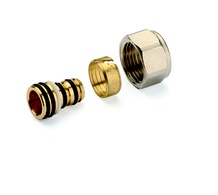 Фитинг компрессионный для труб  PEX-AL-PEX 16х2,0х3/4Ек  Stout